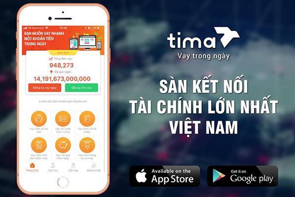 Hướng dẫn cách vay tiền trên Tima qua sàn giao dịch