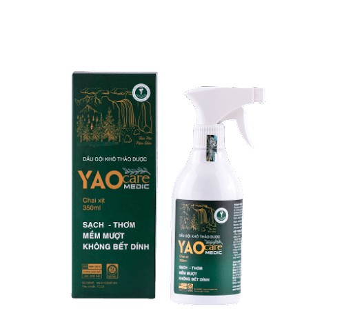 Giới thiệu dầu gội khô thảo dược Yaocare medic 2